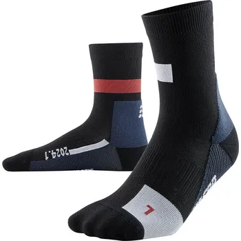 Běžecké oblečení CEP vysoké ponožky - limitovaná edice - pánská - tmavě modrá/černá Velikost: XL