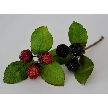 umělá květina Lesní plody - svazek 3 ks OSTRUŽINY