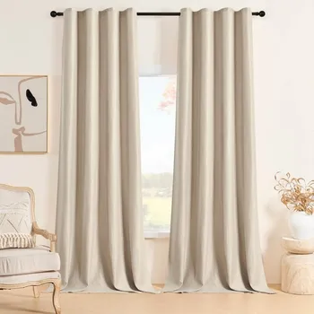 Závěsy Irlandia latte (ZD)