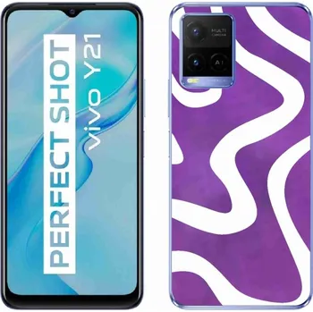 Pouzdro na mobilní telefon Gelový kryt mmCase na Vivo Y21/Y21s/Y33s - abstrakt 30