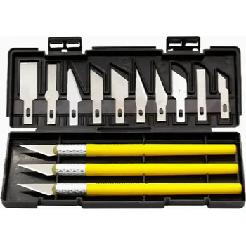 Kuchyňský nůž Adge sada 3 nožů s 13 čepelemi