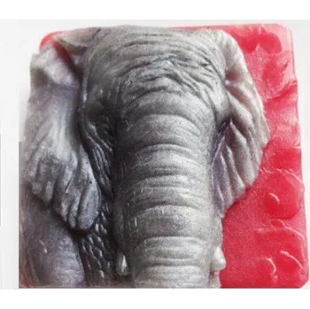 Silikonová forma - Sloni III 64 x 64 x 25 mm