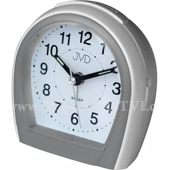 Budík Budík Quartz JVD šedo-stříbrný SRP812.9