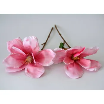 umělá květina Umělý květ - Magnólie - Šácholán květ s listem