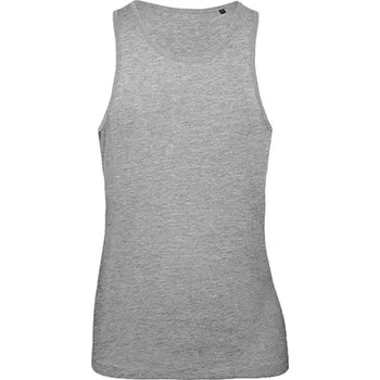 Pánské tílko B&C Pánské tílko TM072 Sport Grey (Heather) XL