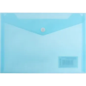 Složka s drukem A4 pastel modrá