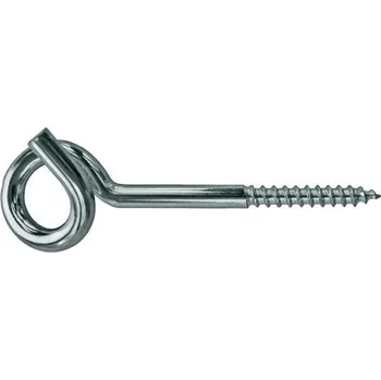 Příslušenství k zahradnímu nábytku Hák houpačkový s vrutem 7,6x120mm