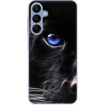 Pouzdro na mobilní telefon Odolné silikonové pouzdro iSaprio - Black Puma - Samsung Galaxy A25 5G