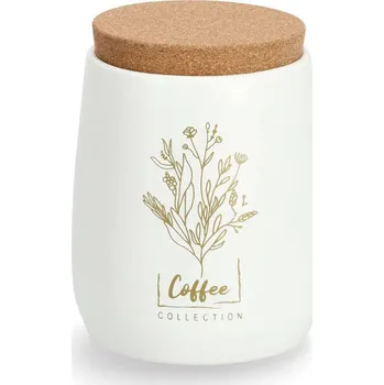 Dóza na potraviny Zeller Plechovka s korkovým víkem COFFEE, 750 ml