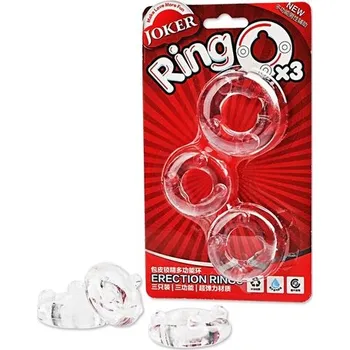 VšeNaSex.cz Sada erekčních kroužků Joker Erection Rings