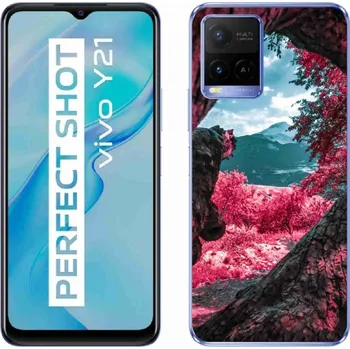 Pouzdro na mobilní telefon Gelový kryt mmCase na Vivo Y21/Y21s/Y33s - výhled na hory