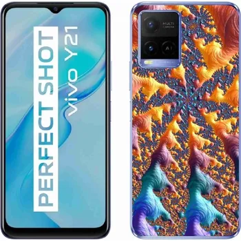 Pouzdro na mobilní telefon Gelový kryt mmCase na Vivo Y21/Y21s/Y33s - abstraktní motiv 23