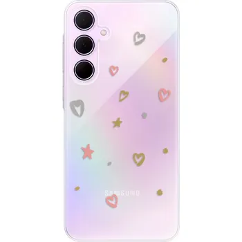 Telefonní příslušenství Odolné silikonové pouzdro iSaprio - Lovely Pattern - Samsung Galaxy A55 5G