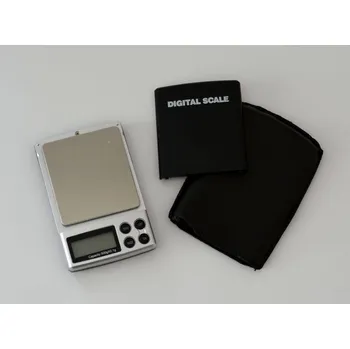 Laboratorní váha Kapesní digitální váha 500g x 0,1g stříbrná HS-500g