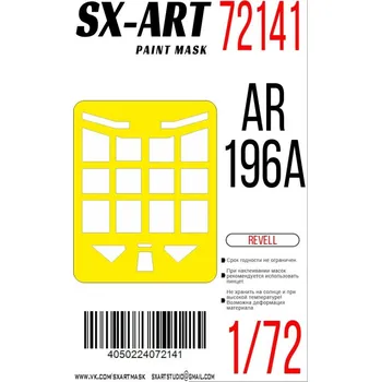 Plastikový model 1/72 Paint mask AR-196A (REV)