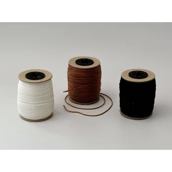 Galanterie Žaluziová šňůrka k navlékání Ø 1,4 mm ČERNÁ