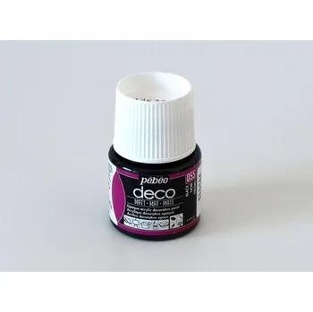 Speciální výtvarná barva Akrylová barva Pébéo Déco 45 ml MATNÁ BÍLÁ ANTICKÁ 069