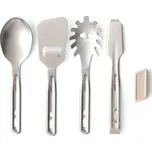 set nerezových příborů SEA TO SUMMIT Detour Stainless Steel Utensil Set - [4 Piece], Grey
