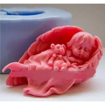 Silikonová forma - Andělský sen IV - 90 x 50 x 45 mm