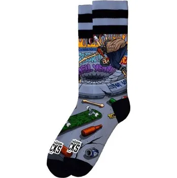 Dámské ponožky PONOŽKY AMERICAN SOCKS Thrashpals - šedá - L/XL + při osobním odběru 389 Kč