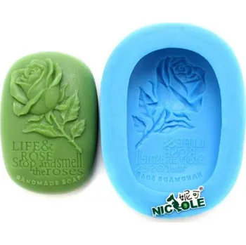 Silikonová forma - mýdlo Růže života 78 x 53 x 28 mm