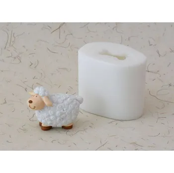 Silikonová forma - Ovečka mini 1 - 45 x 24 x 35 mm