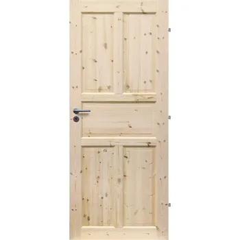 Interiérové dveře RADEX Dveře Londýn plné borovice, 60L