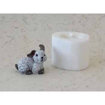 Silikonová forma - Králíček malý 60 x 30 x 45 mm