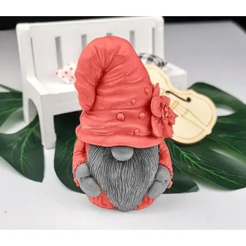 Silikonová forma - Skřítek malý 52 x 43 x 77 mm