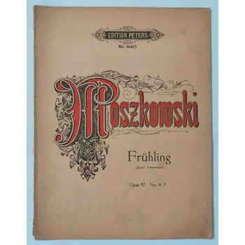 Moszkowski - Frühling op. 57