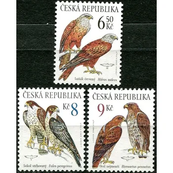 Poštovní známka Česká pošta (2003) č. 372 - 374 ** - Česko - Draví ptáci
