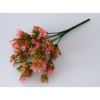 umělá květina Umělé květiny - Rozchodník ZELENO-RŮŽOVÝ