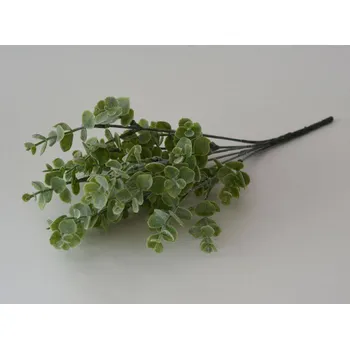 umělá květina Canea Polsko Umělá kytice - Eukalyptus ZELENO-BÍLÝ Zelená