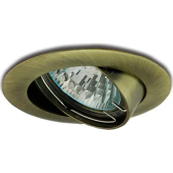 Bodové svítidlo PANLUX VÝKLOPNÝ PODHLED LITÝ zlato antik VPD-LR50/ZA