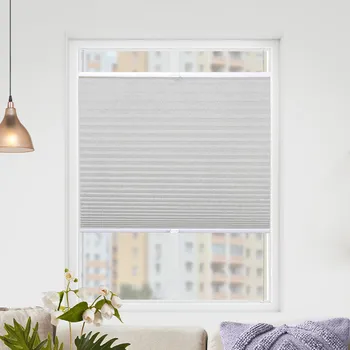 Roleta FOA Plisé roleta, Blackout, Šedobílý melír, P 11309 , 20 x 60 cm