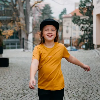 Chlapecké tričko Dětské tričko Vagus Zajda - Hořčicové Velikost: 134-146 cm