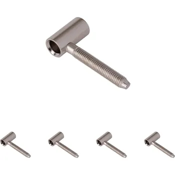 pant Walteco Dveřní závěs 50/10 vrchní díl M8, výška 30 mm, poniklovaný Množství: 5 ks