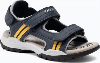 Dámské sandále Juniorské sandály Geox Borealis ocean blue/gold