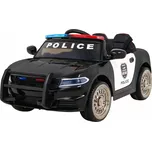 RKToys Dětské elektrické auto Super Police Černé