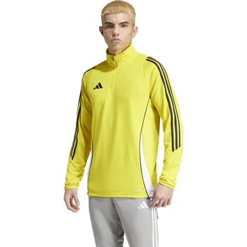 Pánská mikina Mikina Adidas Tiro 24 training TOP žluto černá Velikost: 164