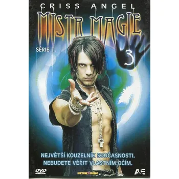 DVD film Criss Angel - Mistr magie 1. série - DVD 3 (papírový obal)