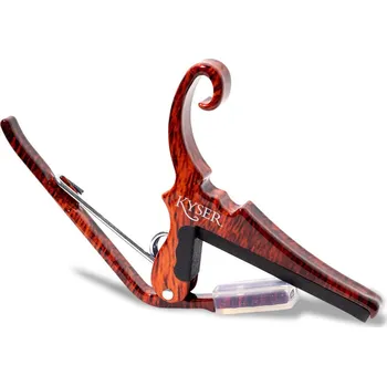 Kapodaster Kyser Kapodaster Quick-Change - kapodastr pro klasickou kytarurosewood colour KGCRWA 88805