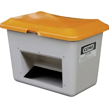 Popelnice CEMO Zásobník na posyp Plus3 200 l, s otvorem, záruka 10 let(10566)