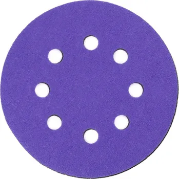 Brusný kotouč Keramické brusné kotouče 125mm, #320, suchý zip, sada 5 ks DEDRA DED7947A08