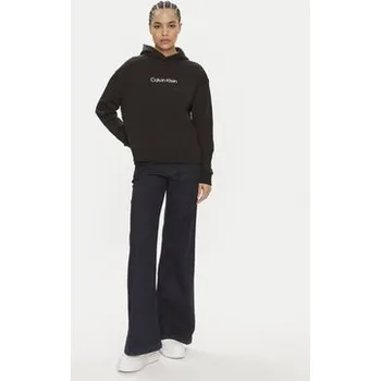 Pánské oblečení Calvin Klein Mikina Hero Logo K20K205449 Černá Regular Fit L