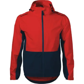Pánská softshellová bunda RAINBOW 538 bunda pánská lehká - červená - 2XL