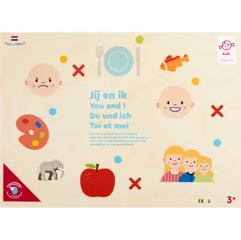 Předškolní výuka ROLF Education Didaktický box pro školky a školy na téma "Ty a já" pro 2 až 4 děti