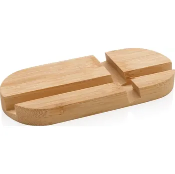 Stojánek na telefon a tablet z bambusu - P301.379