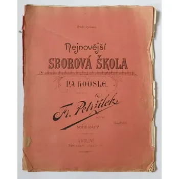 František Petržílek - Nejnovější sborová škola na housle 5