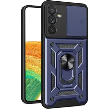 Pouzdro na mobilní telefon Kryt Samsung Galaxy A34 5G Techsuit CamShield Pro modrý